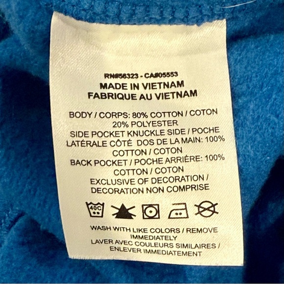 New Nike Club Fleece Joggers Mens Medium Game Royal Blue Embroidered Athletic - Picture 5 of 5